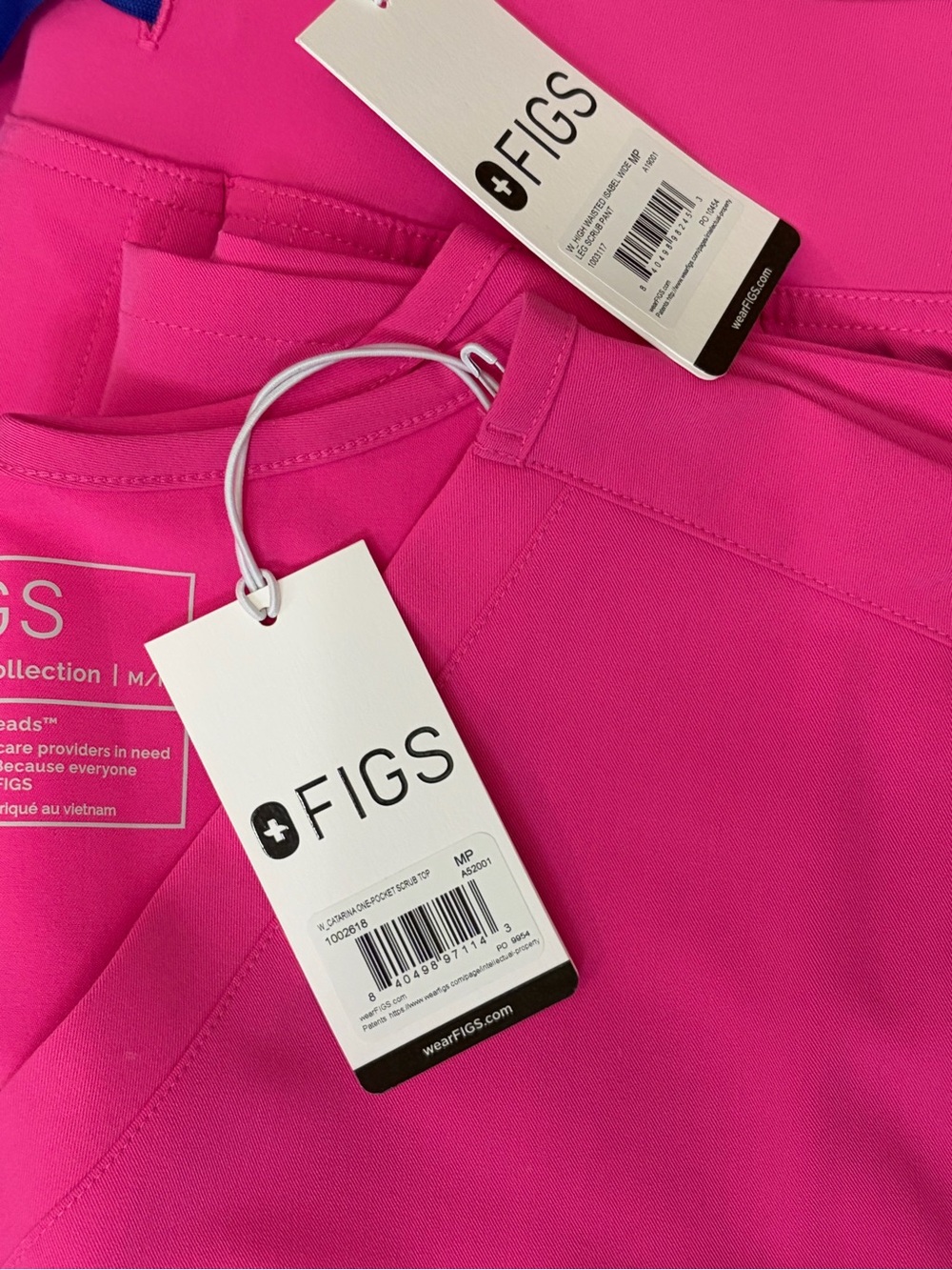 Pink FIGS Scrub Set - Picture 3 of 3